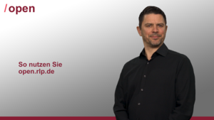 Die Navigation auf open.rlp in Gebärdensprache erklärt